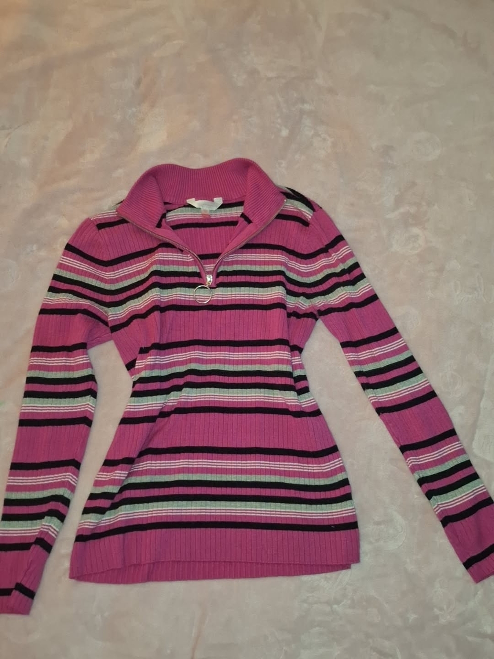 NOBO Stripped Long Sleeve Crew Neck